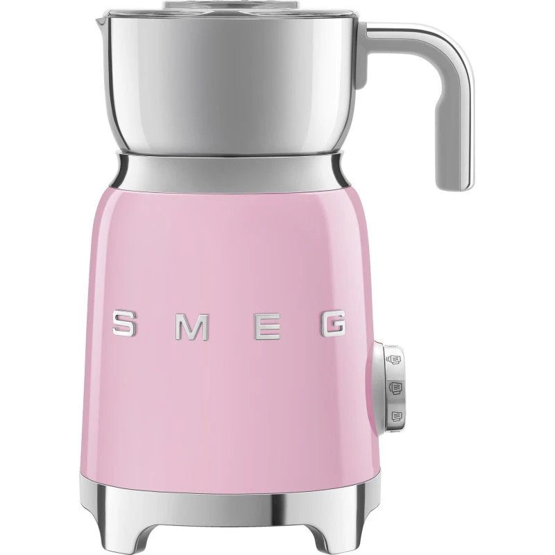 Smeg MFF01 Mælkeskummer 500 W 250 ml – Rosa