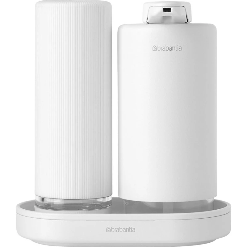Brabantia SinkStyle sæbe- og opvaskemiddeldispenser, hvid