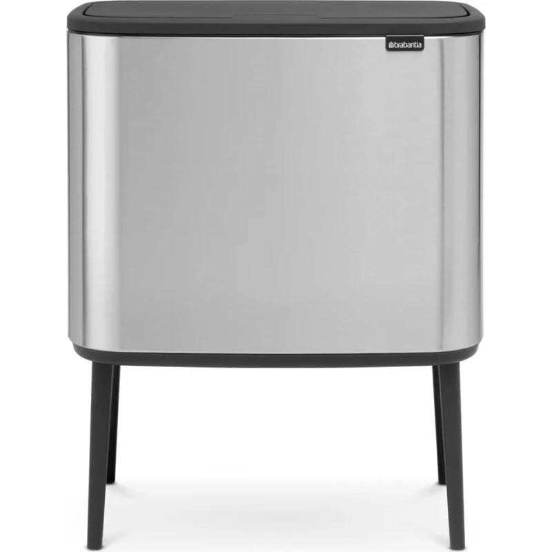 Brabantia Bo Touch 3x11 L (33 L) – mat stål