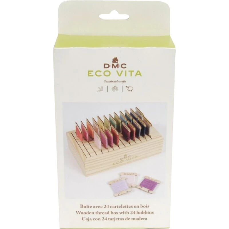 DMC Eco Vita trådkasse med 24 vindsler