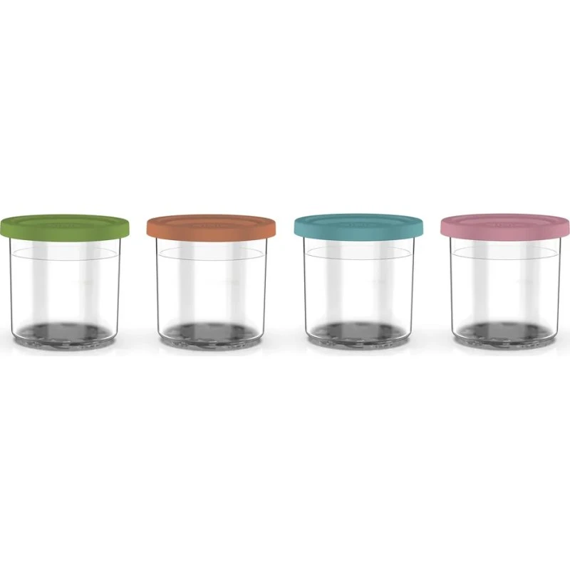 Ninja NC300 Dessertbeholdere 470 ml, 4 stk (blå/rosa/grøn/brun)
