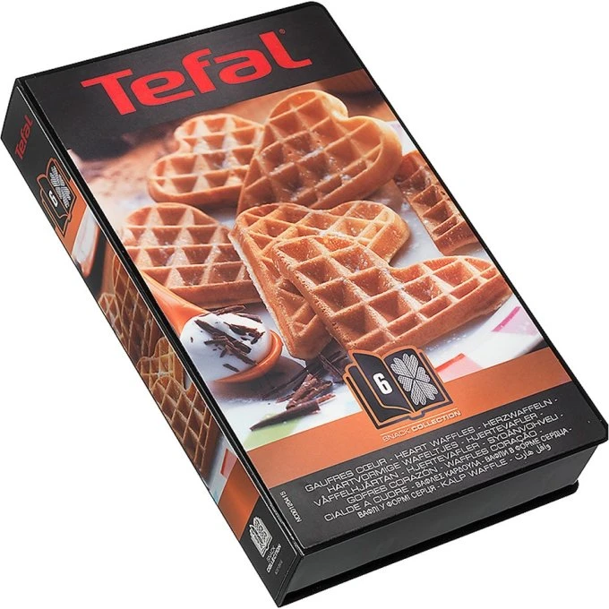 Tefal Snack Collection plader SW852D12 — Hjertevafler (6)