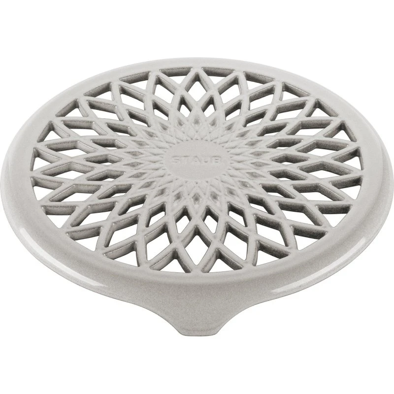 Staub Lilie bordskåner 23 cm – White Truffle