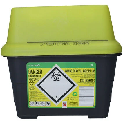 Sharpsafe Kanyleboks 2 L