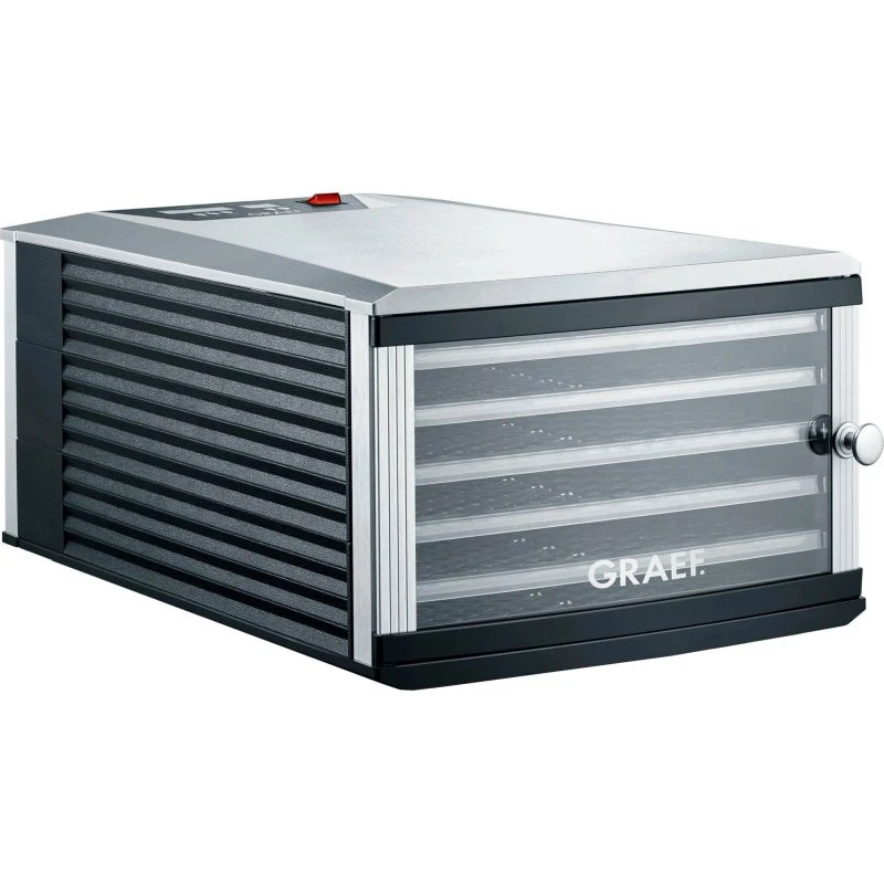 Graef Dehydrator DA 506 – 6 bakker, sort/grå