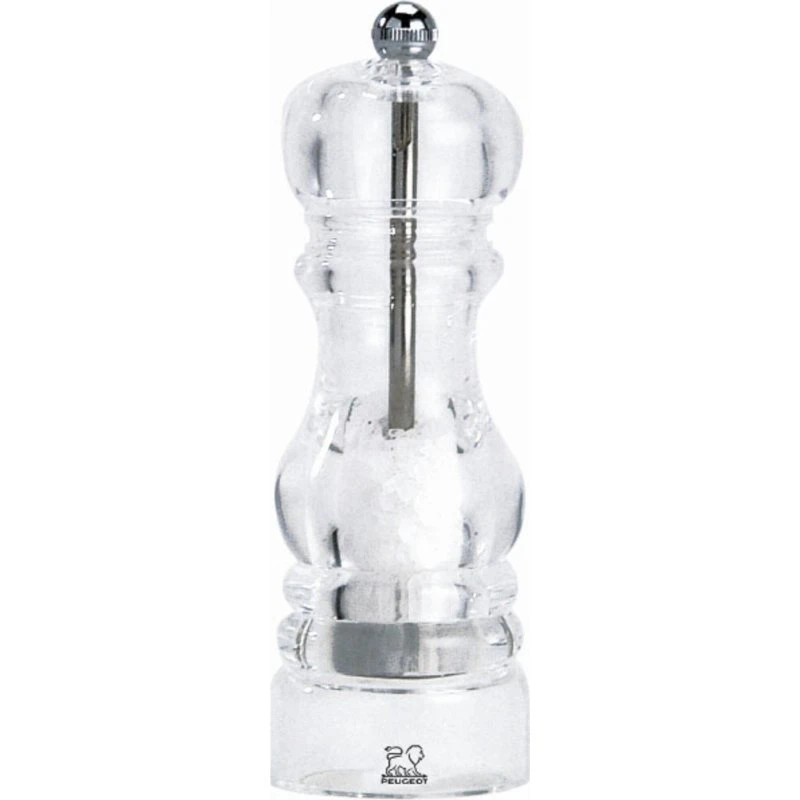 Peugeot Nancy saltkværn 18 cm – transparent akryl