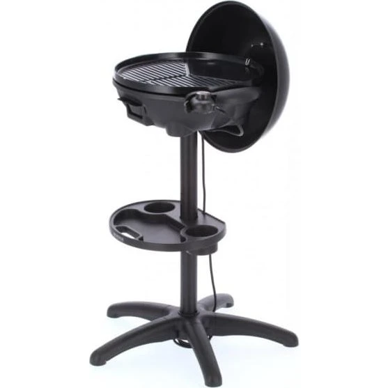 Severin PG8541 elektrisk kuglegrill 41 cm, sort med låg og stativ