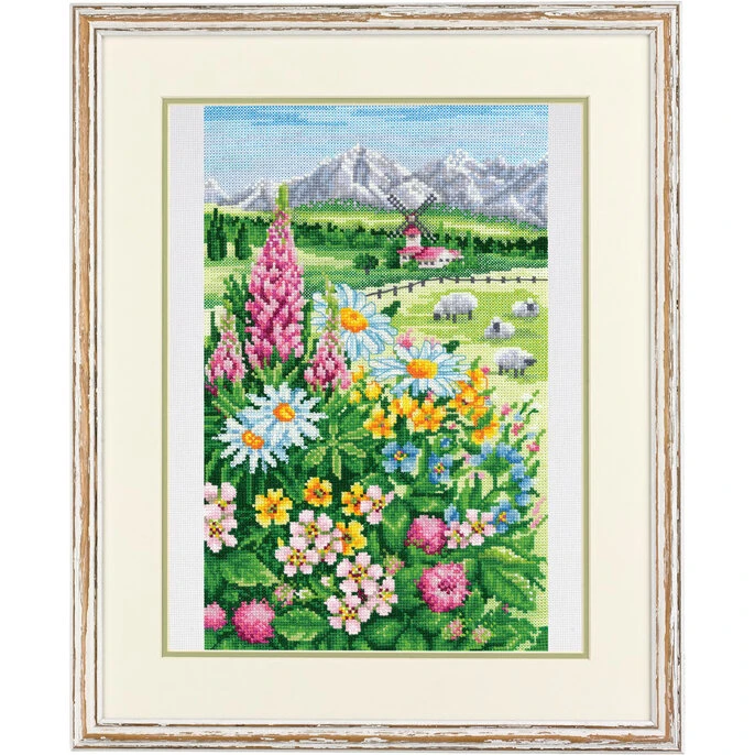 Andriana SANA-04 Broderikit — Sommereng 20x32 cm