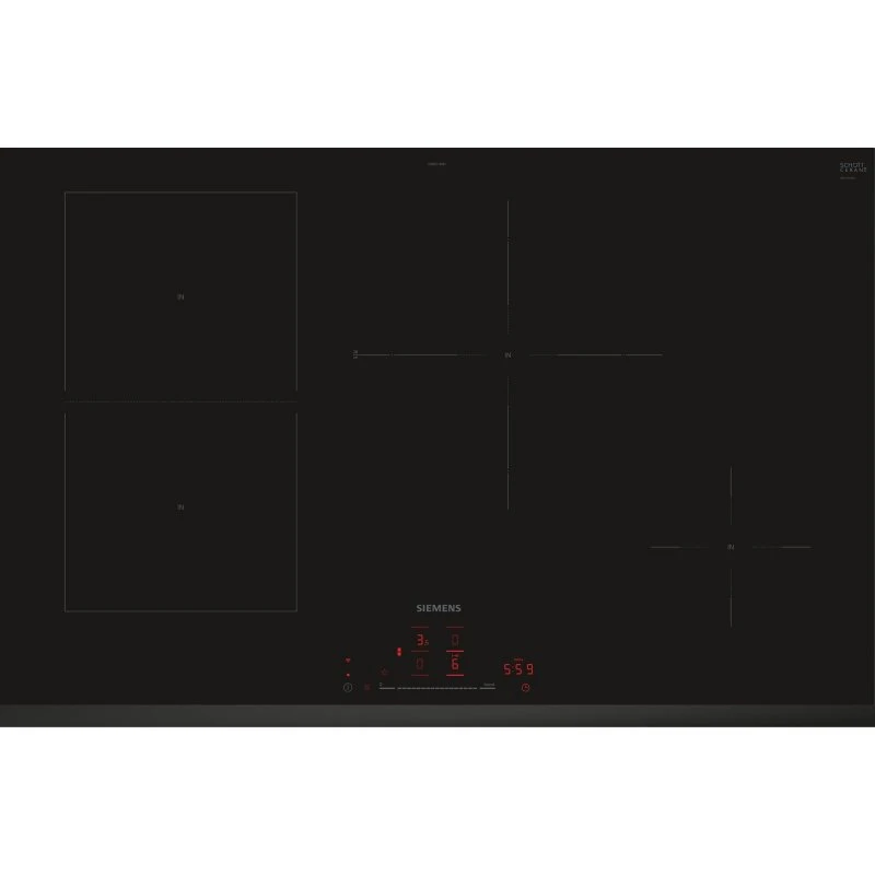 Siemens iQ500 ED851HSB1E induktionskogeplade 80 cm, sort