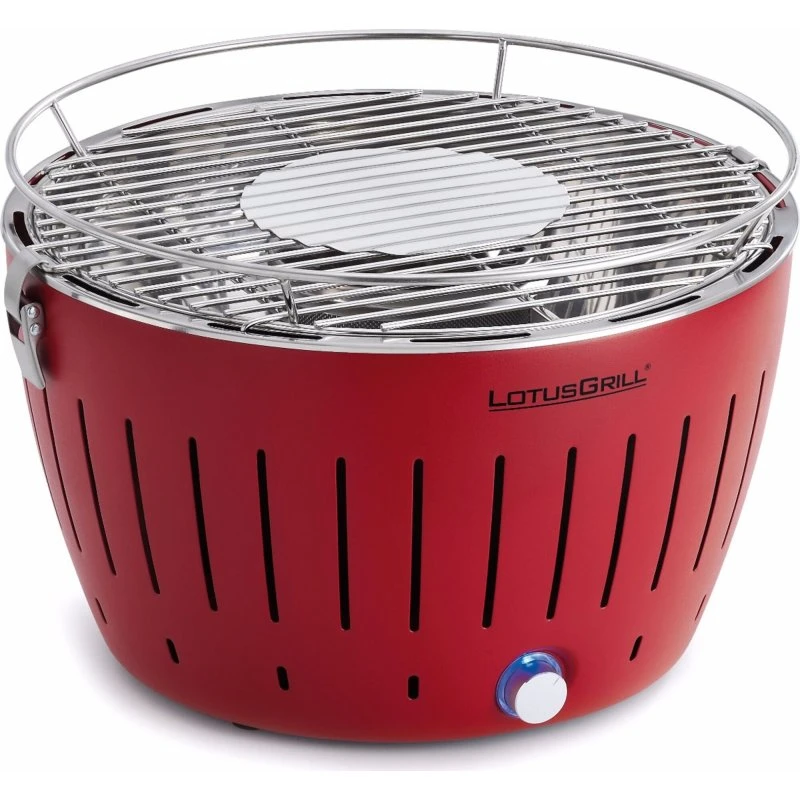 LotusGrill G340 Standard trækulsgrill (Ø32 cm) – rød