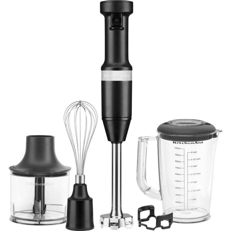 KitchenAid 5KHBV83EBM stavblender, mat sort