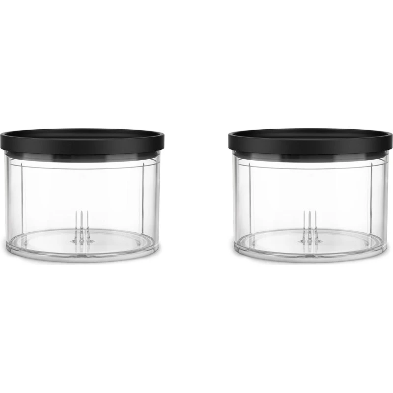 KitchenAid Go skåle til hakker 2-pak, 0,83 L (klar)