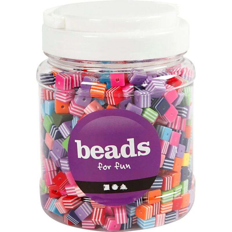 Multimix perlemix 8x8 mm, hul 2,5 mm, 500 g