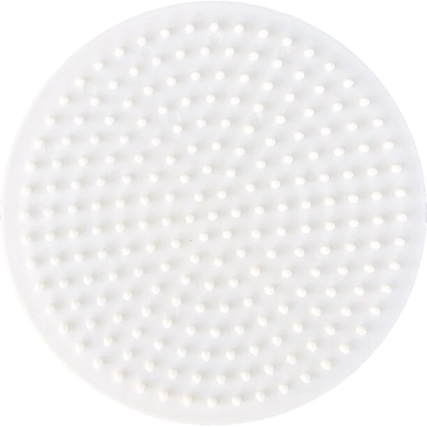 BioBeads Perleplade Midi, rund Ø9 cm