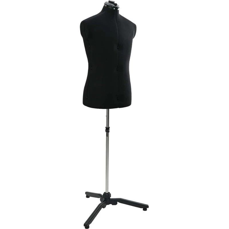 Justerbar kvindelig kjoleform 37,5–45,5" sort