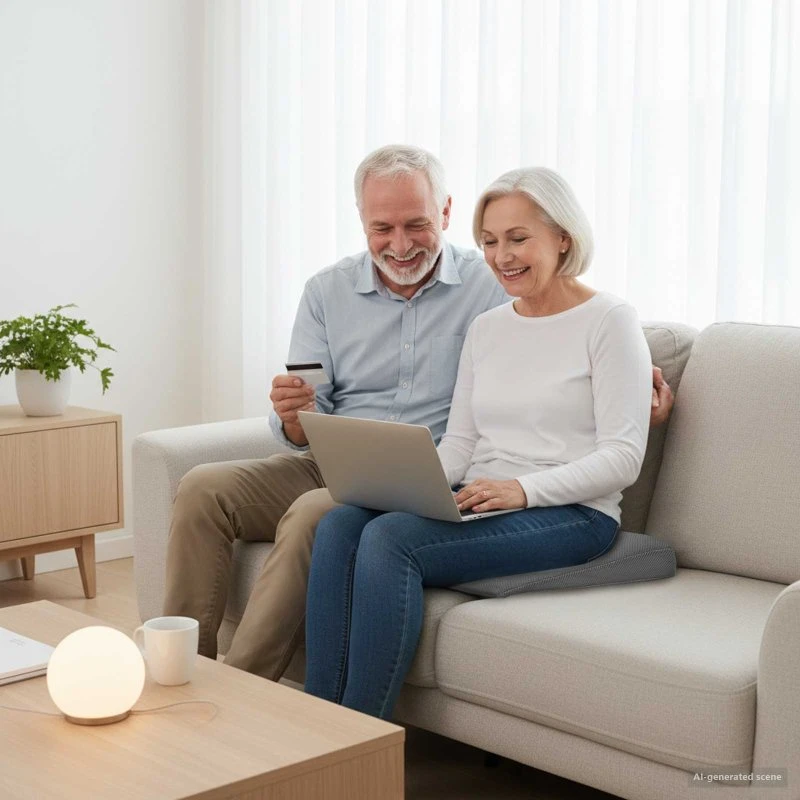 Sædehynde grå 39×38×8,5 cm – komfort til inde & ude