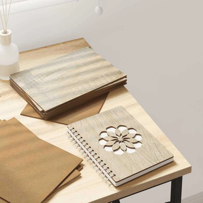 Dekorpaneler 50 stk Sonoma-eg 15x21 cm – konstrueret træ