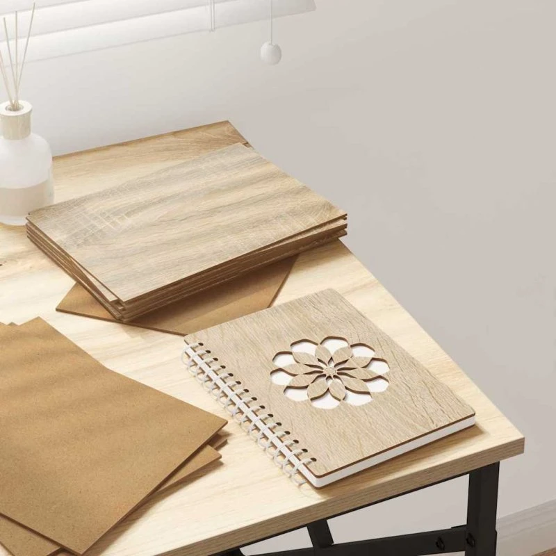 Dekorpaneler 12 stk Sonoma-eg 21 x 30 cm