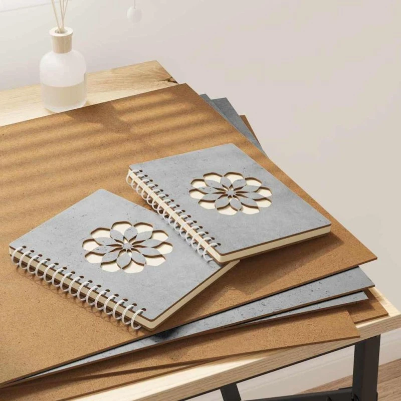 Dekorpaneler 12 stk – Betongrå træ 40 x 60 x 0,3 cm