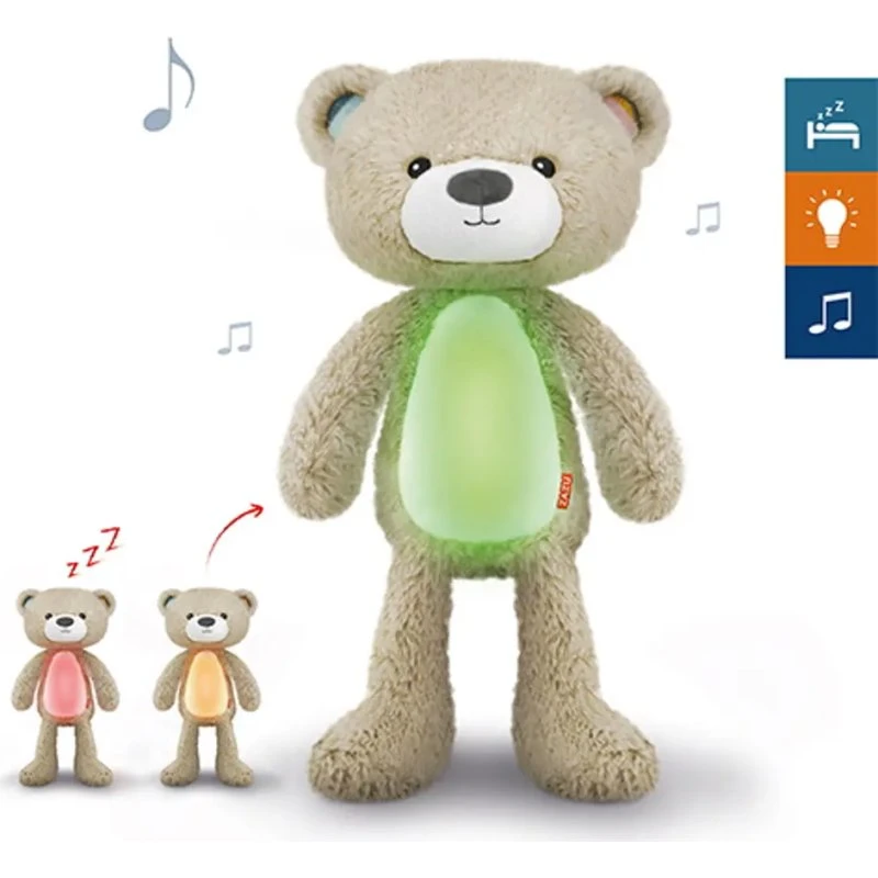 Zazu Bjørnen Brody søvntræner - taupe