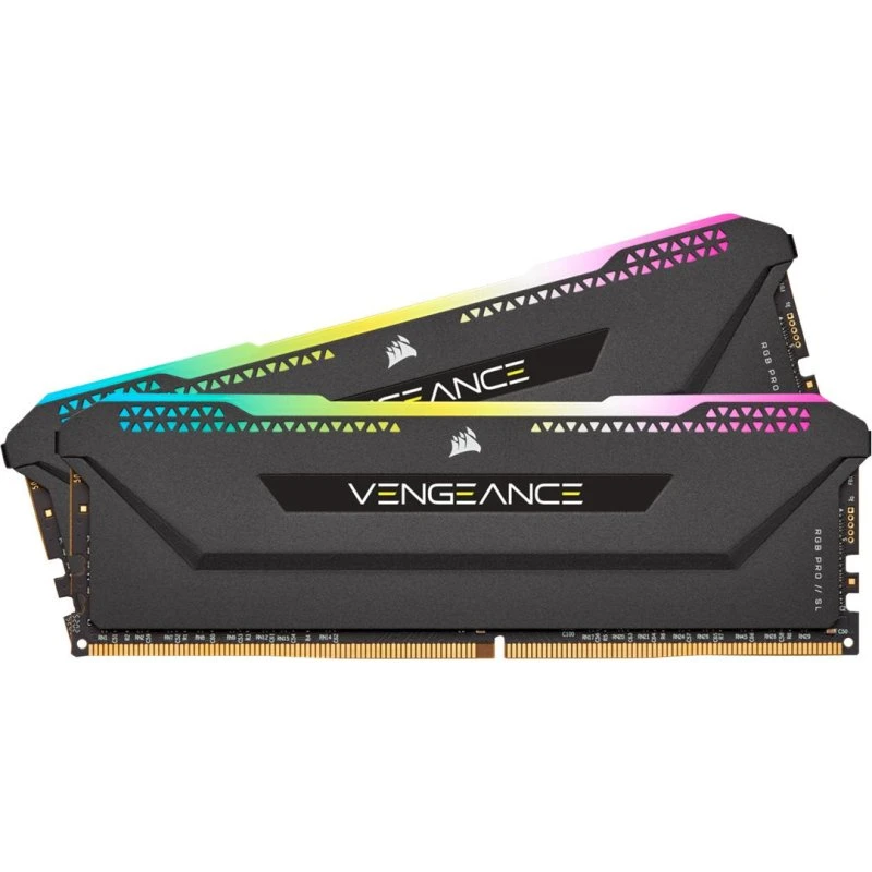 CORSAIR Vengeance RGB PRO SL 32GB (2x16GB) DDR4-3200 CL16 Sort