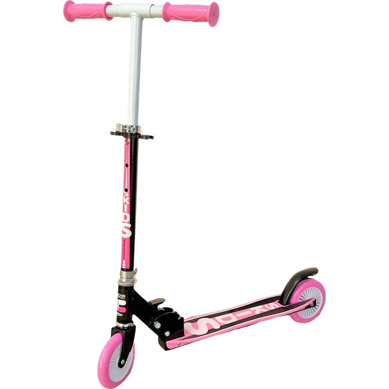 Skids Control foldbart løbehjul, pink (justerbar højde)