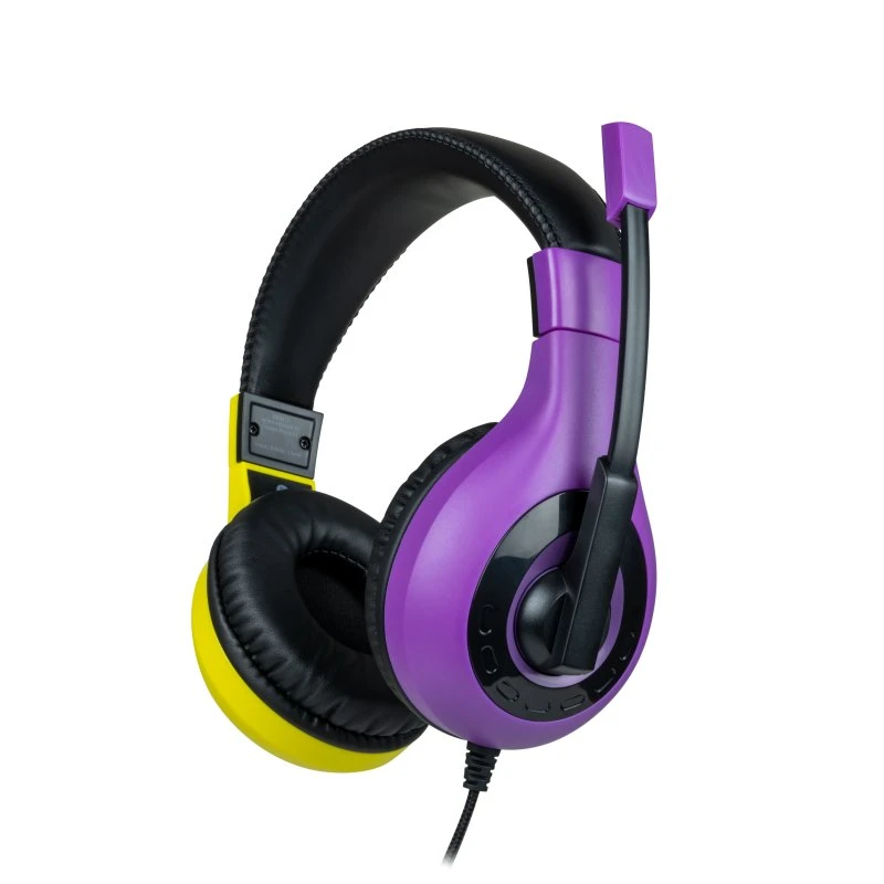 Bigben Interactive Stereo Gaming Headset V1 - Lilla/Gul (Switch)
