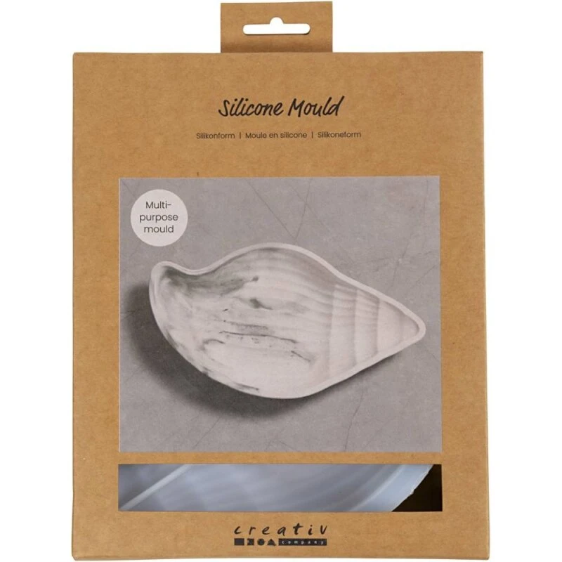 Creativ Company silikoneform - konkylie, 20×11×2 cm