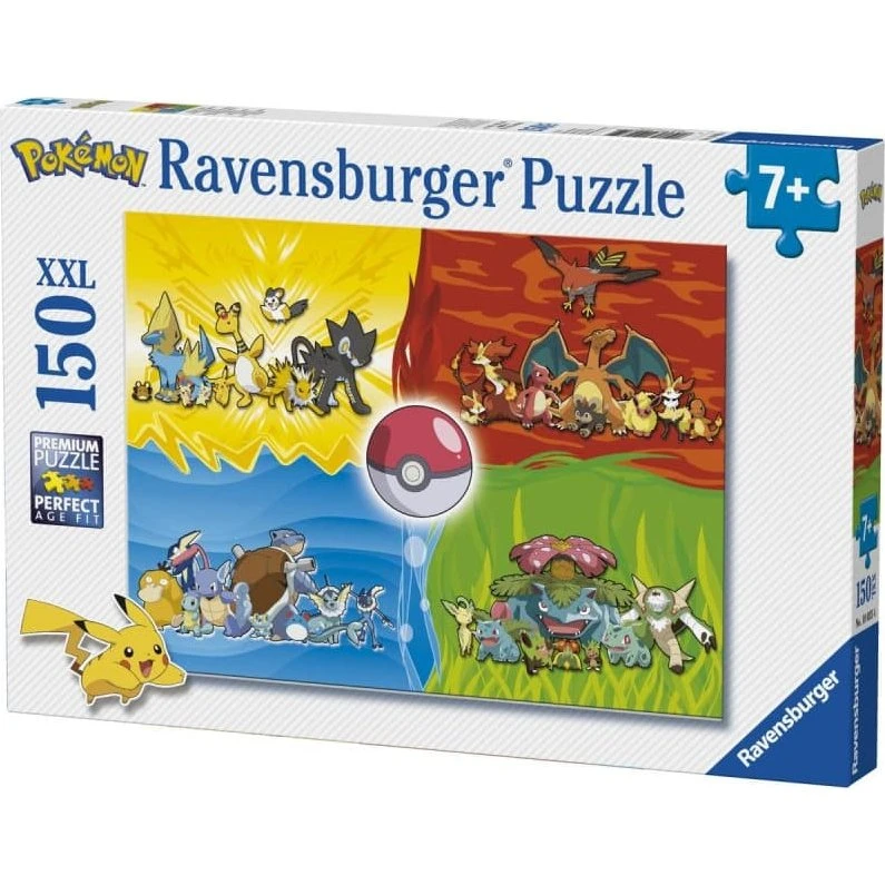 Ravensburger Pokémon puslespil 150 brikker XXL (49x36 cm)