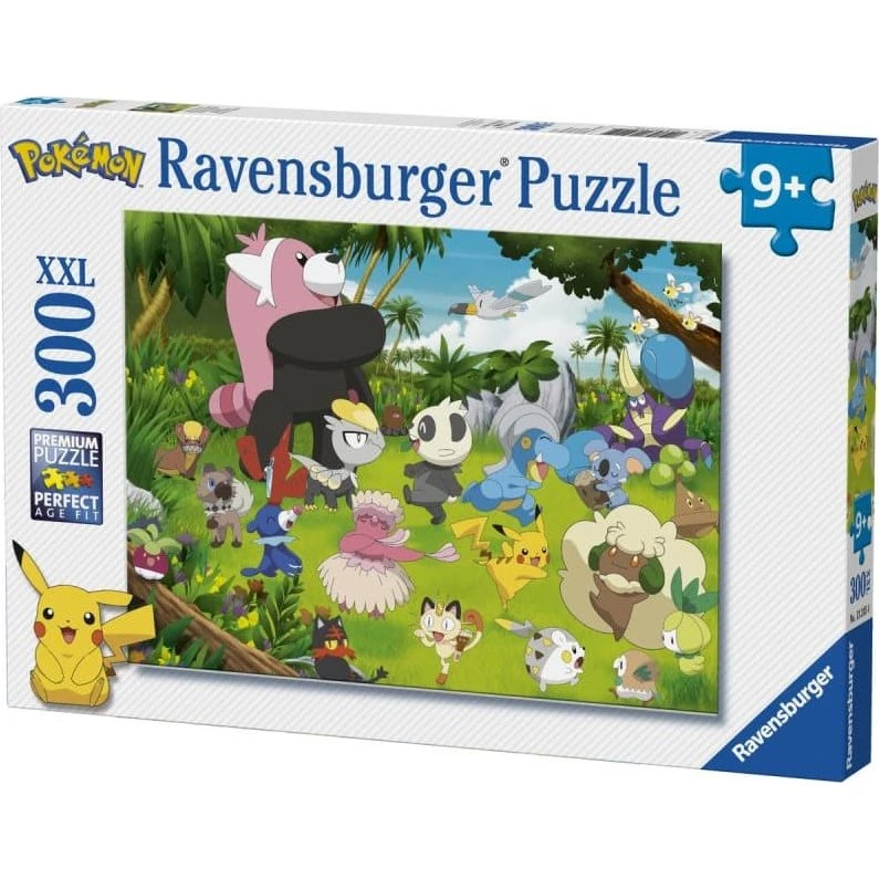 Ravensburger Wild Pokémon puslespil 300 brikker XXL