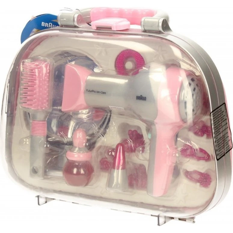 Klein Career Case Frisør 23x28 cm – legetøjshårtørrer