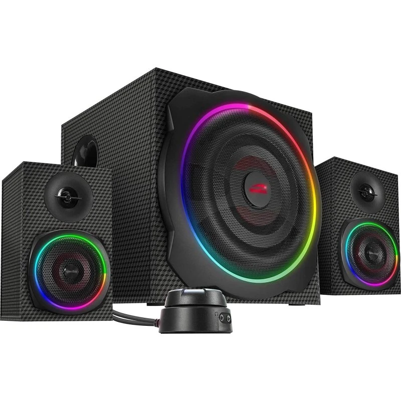 Speedlink Gravity Carbon RGB 2.1 60W Bluetooth – sort