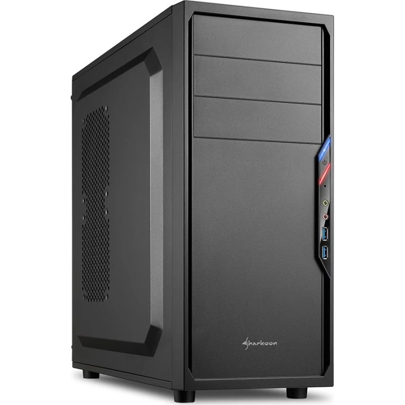 Sharkoon VS4-V USB 3.0 Mid Tower kabinet - Sort
