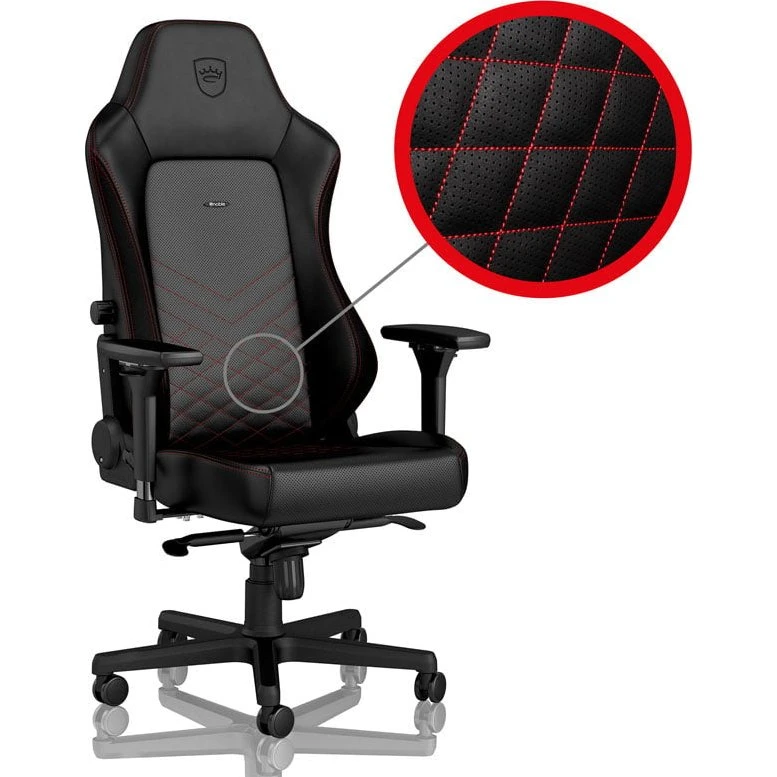noblechairs HERO Black/Red - Gamerstol (PU, 150 kg)