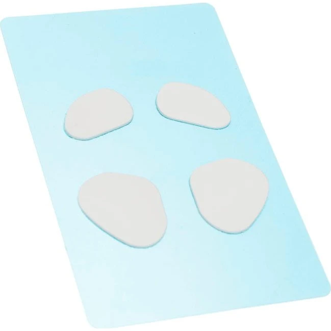 Endgame Gear XM1 Skates 99,5% PTFE - Hvid (sæt)