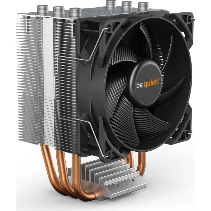 be quiet! Pure Rock Slim 2 92 mm CPU-køler, sølv/sort