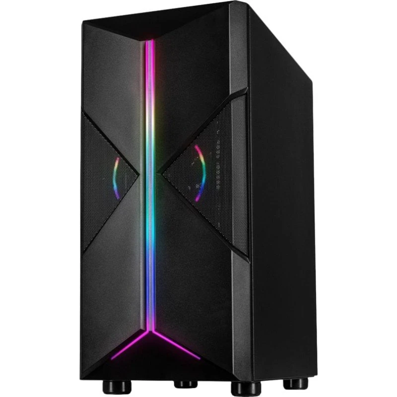 Inter-Tech IT-3306 Cavy ATX Mid Tower kabinet - Sort