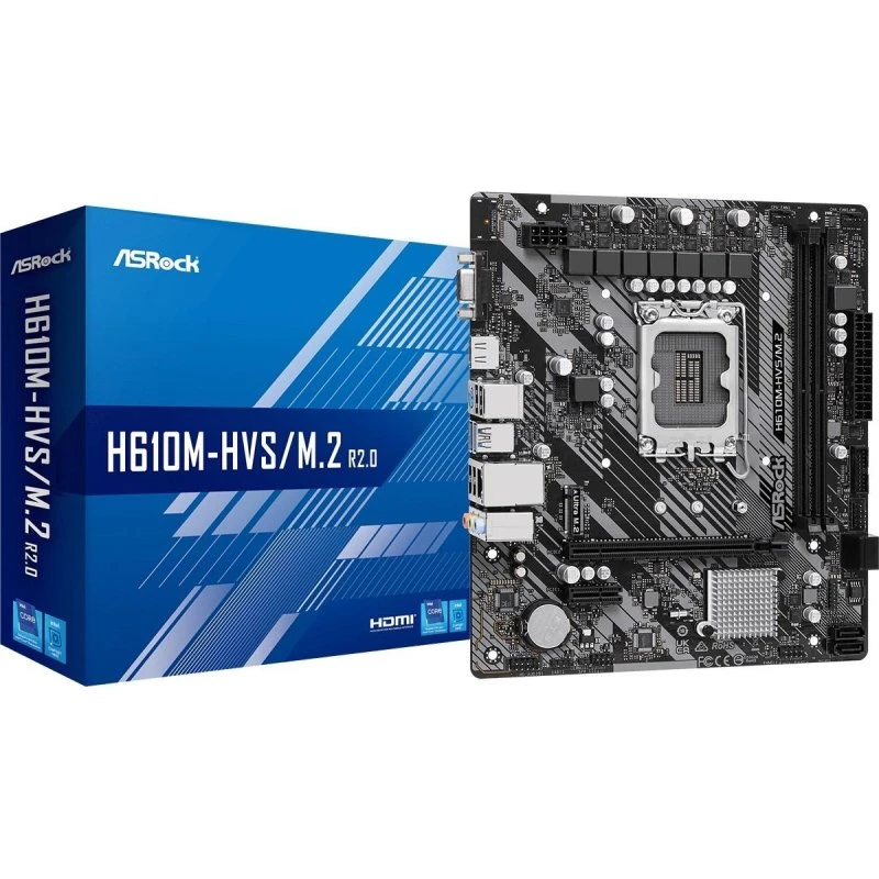 ASRock H610M-HVS/M.2 R2.0 - Intel H610 LGA1700, micro-ATX