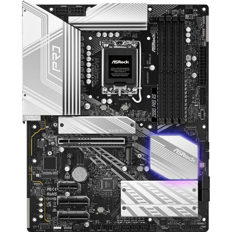 ASRock Z890 Pro RS ATX bundkort (LGA-1851, Intel Z890)