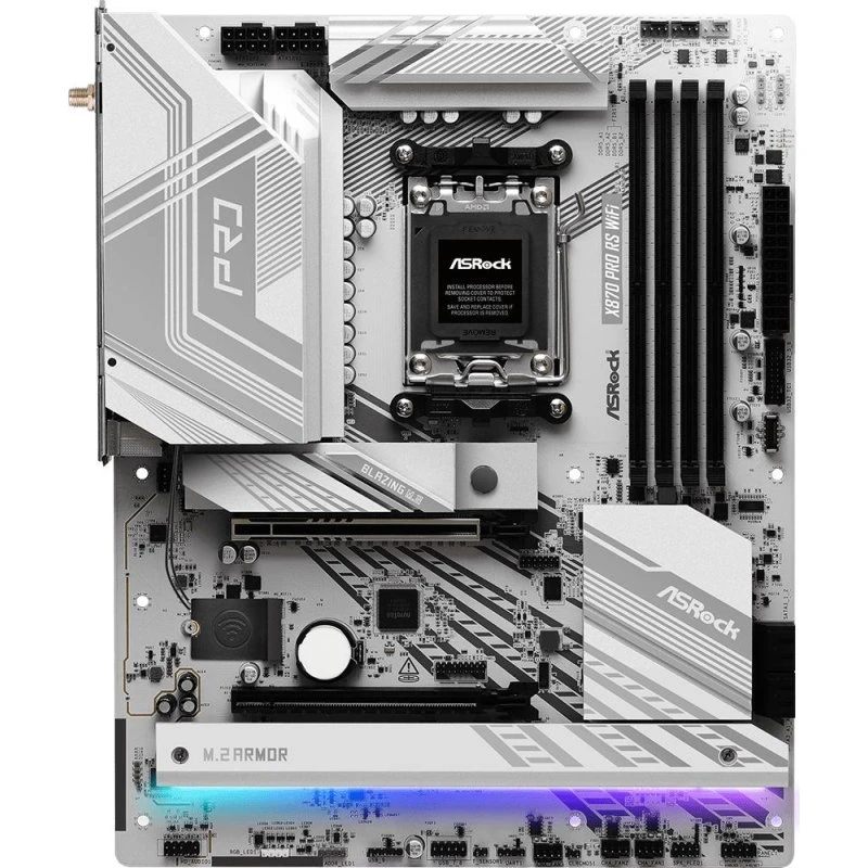 ASRock X870 Pro RS WiFi – ATX AM5 DDR5-bundkort