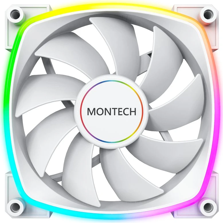 Montech AX140 PWM 140mm RGB Hvid