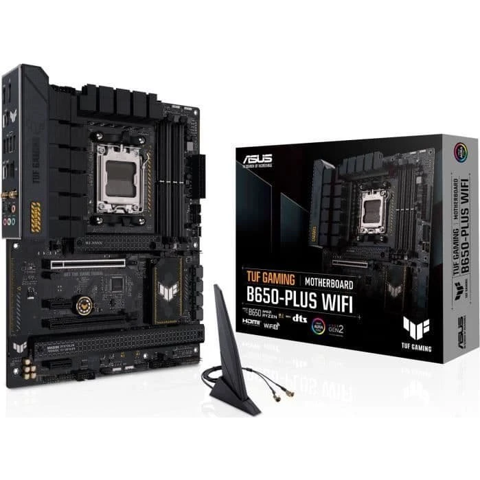 ASUS TUF Gaming B650-Plus WiFi – AM5, DDR5, 128 GB