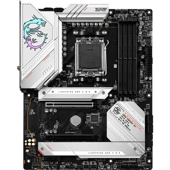 MSI MPG B650 EDGE WIFI ATX – AM5 bundkort (DDR5, Wi‑Fi 6E)