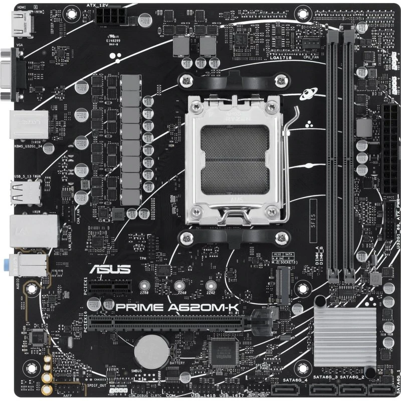 ASUS PRIME A620M-K micro-ATX (Socket AM5, A620)
