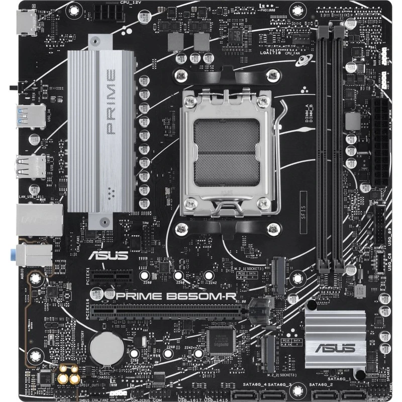 ASUS PRIME B650M-R Micro-ATX (AM5, B650, DDR5)