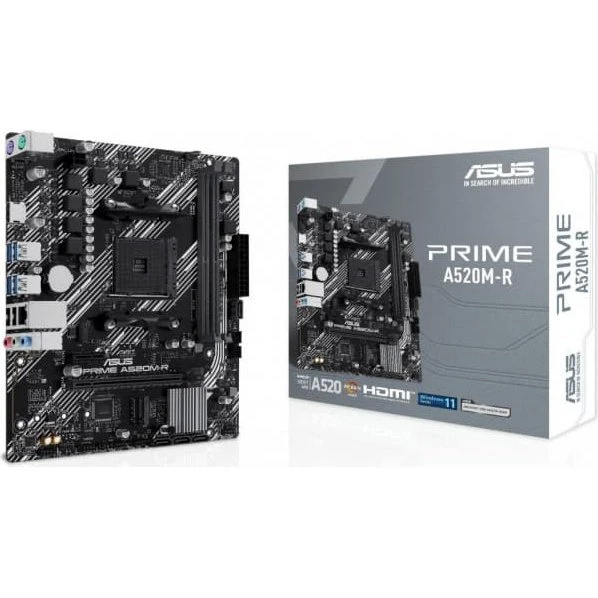 ASUS PRIME A520M-R mATX (AM4) bundkort