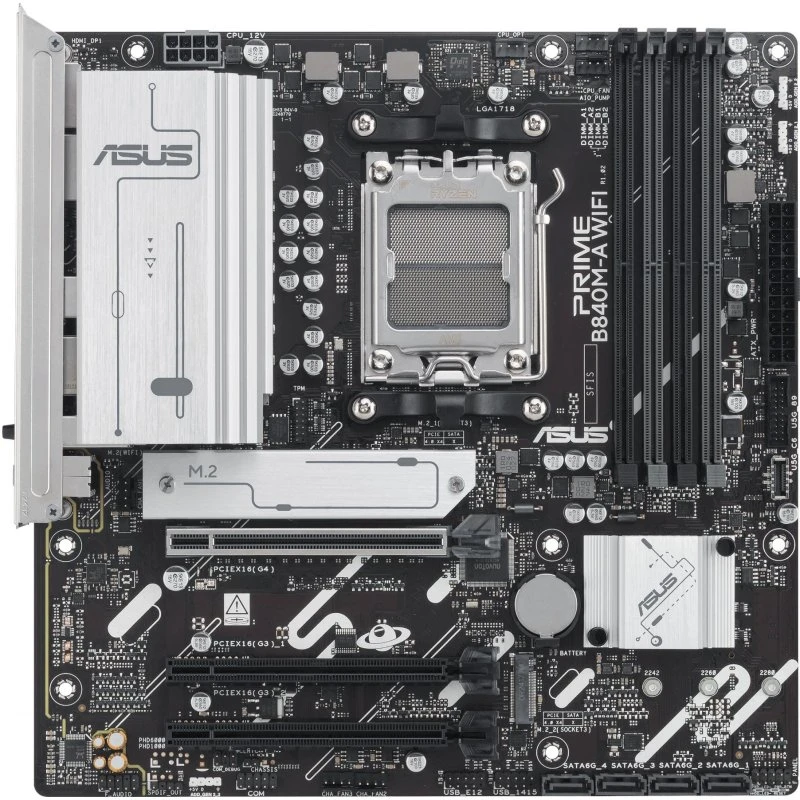 ASUS PRIME B840M-A WIFI mATX (B840, AM5, DDR5)