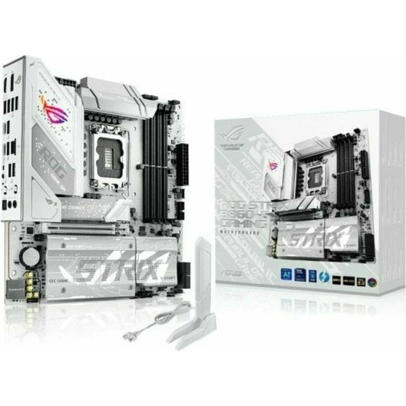 ASUS ROG STRIX B860-G GAMING WIFI LGA1851 DDR5 – Hvid