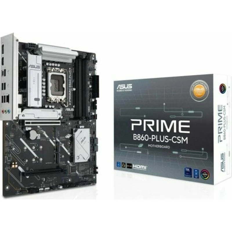 ASUS PRIME B860-PLUS-CSM Bundkort (Intel B860, LGA1851, ATX)