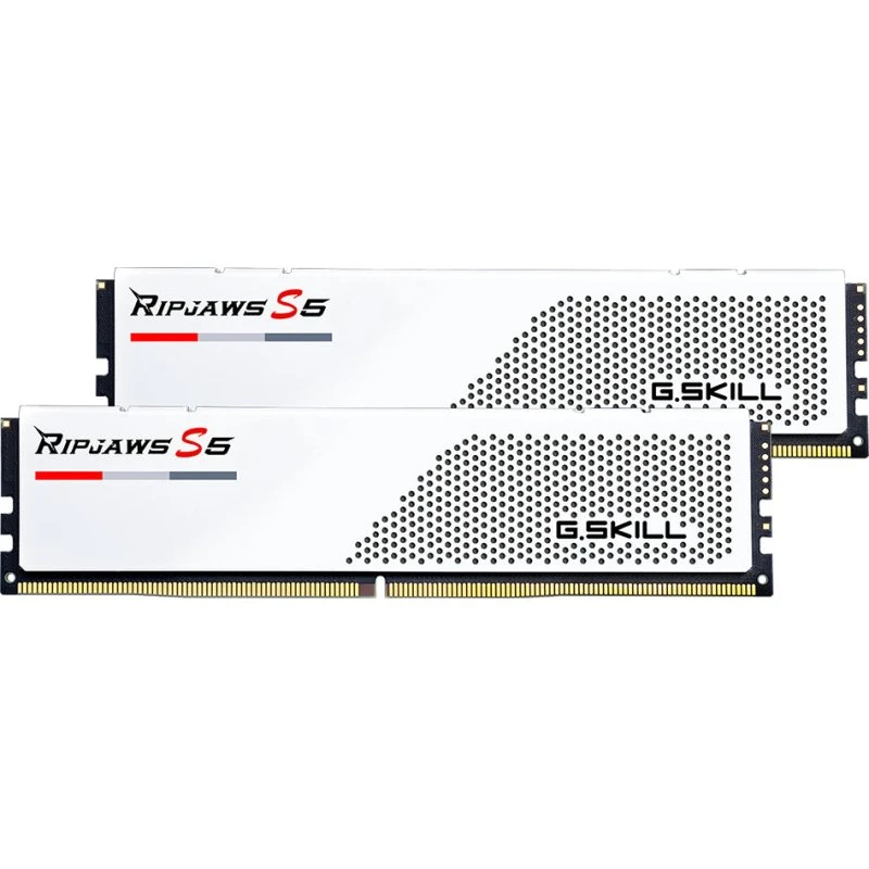G.Skill Ripjaws S5 DDR5 32GB (2x16GB) 6000MHz CL30 Hvid
